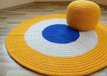 Tapete de crochê simples: veja 120 modelos com passo a passo