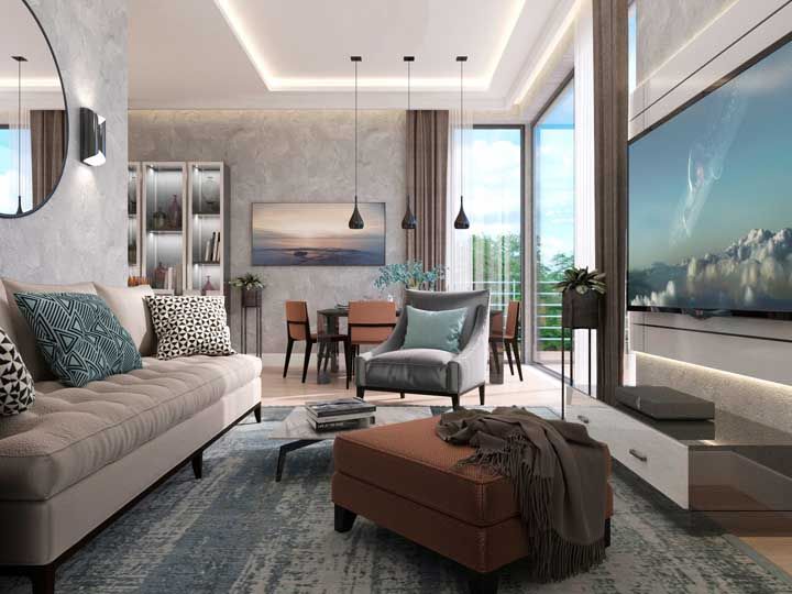 Sala Dois Ambientes: 60 Modelos e Fotos Lindas de Decoração
