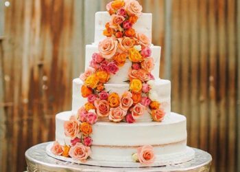 Bolo fake de casamento