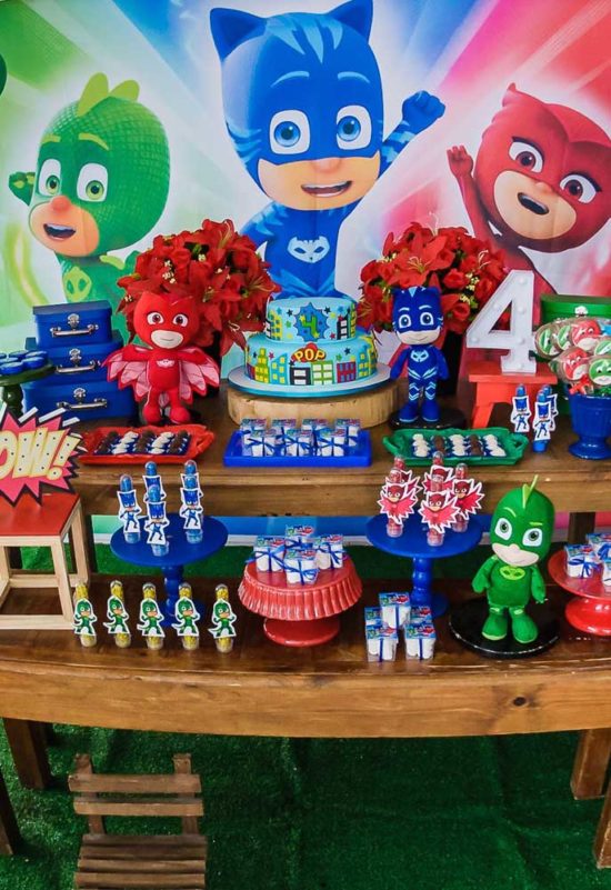 Festa PJ Masks: Personagens, Como Decorar, Fotos Inspiradoras