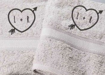 Toalhas bordadas: modelos lindos com passo a passo fácil