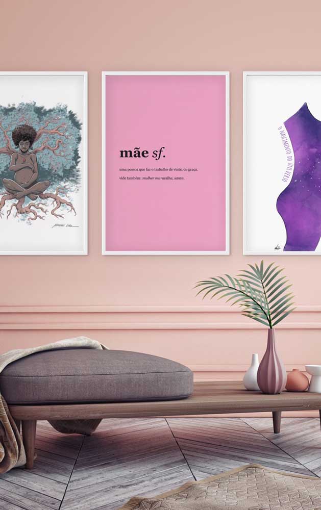 Quadros Tumblr para uma decoração cheia de feminilidade e empoderamento