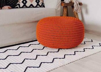 Tapete de crochê retangular: 110 modelos e como fazer passo a passo