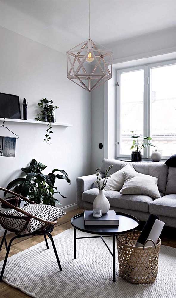 Scandinavian style is perfect for small rooms