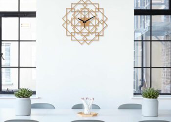 Relógio de parede: como fazer e 60 ideias criativas na decoração