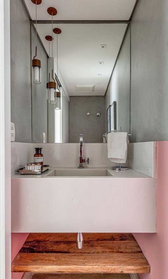 Luminária Para Banheiro Como Escolher, Tipos e Fotos