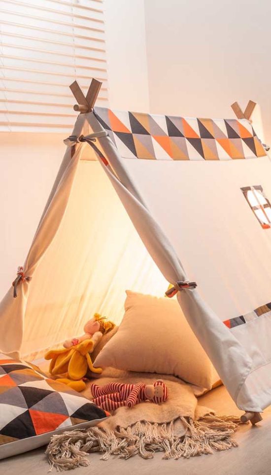Cabana Infantil: Tipos, Como Fazer e 60 Ideias de Decoração