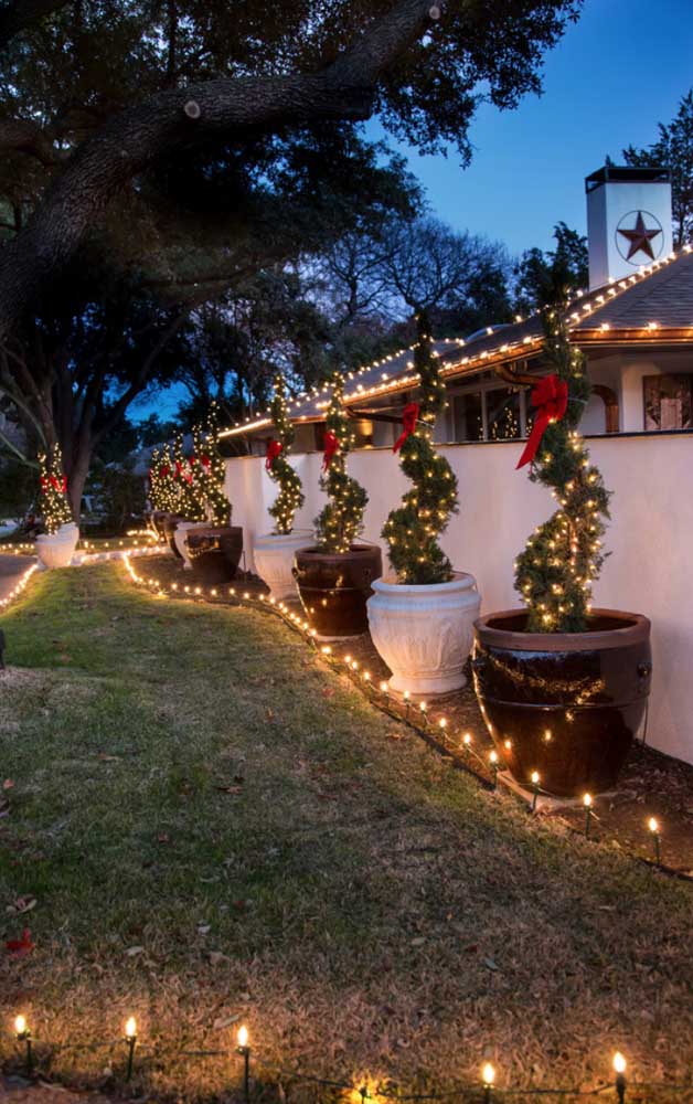 Luzes de Natal: Onde Usar, Dicas e 59 Ideias Incríveis Luzes de Natal: Onde Usar, Dicas e 59 Ideias Incríveis