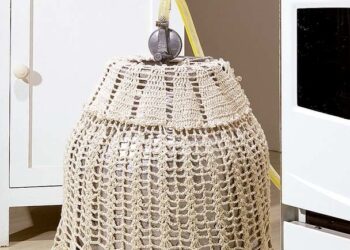 Capa de botijão de crochê: ideias criativas com passo a passo