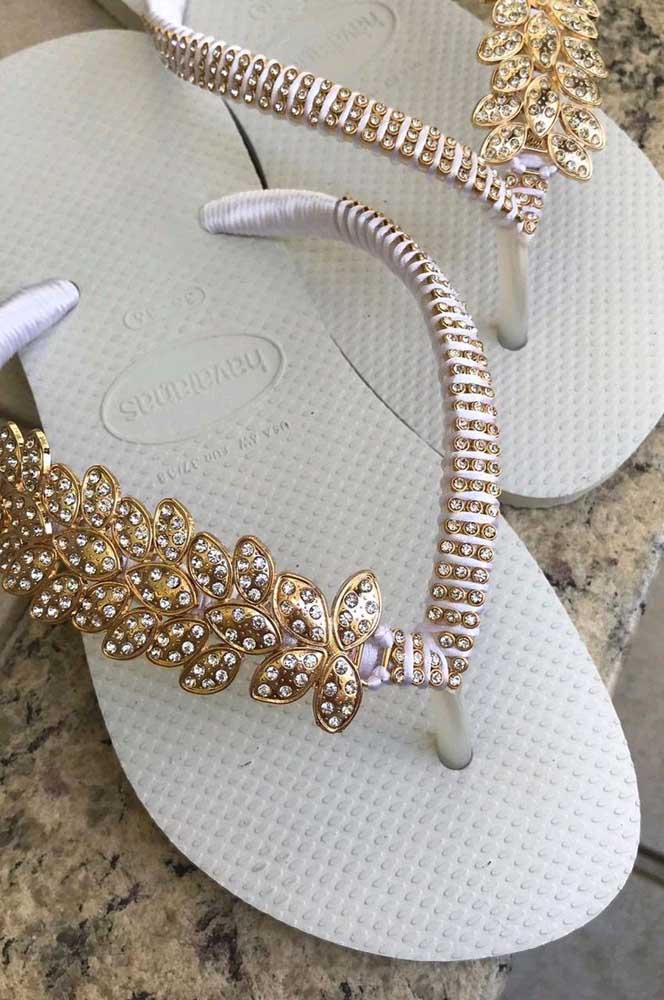 chinelos bordados com perola e strass passo a passo