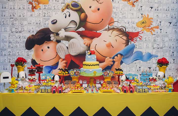 Festa Snoopy: personagens e 40 ideias diferentes para decorar