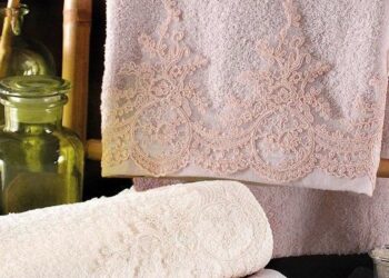 Jogo de banheiro rendado: 60 modelos diferentes e como fazer passo a passo