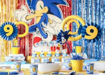 Festa Sonic: como organizar, cardápio e ideias criativas de decoração