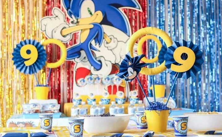 Festa Sonic: dicas para organizar, cardápio e ideias criativas de decoração