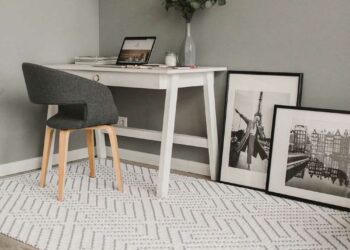 Tapete de crochê para quarto