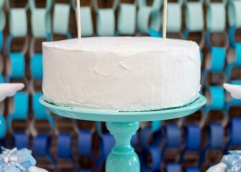 Decoração de batizado