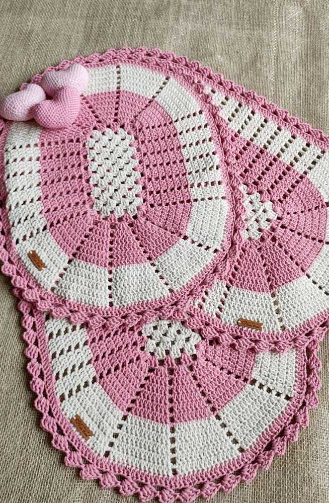 Croche de zari  Tapete de croche simples, Jogos de banheiro