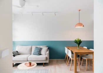 Meia parede pintada: como fazer e 50 ideias perfeitas para se inspirar