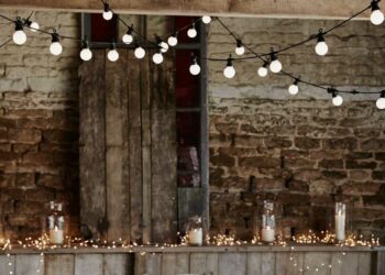 Varal de lâmpadas: onde usar, como fazer e referências incríveis