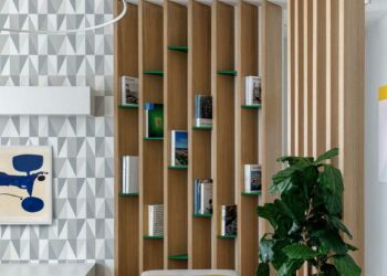 Capa decoração com livros