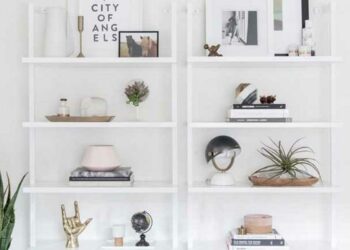 Estante branca: vantagens, dicas para escolher e modelos inspiradores