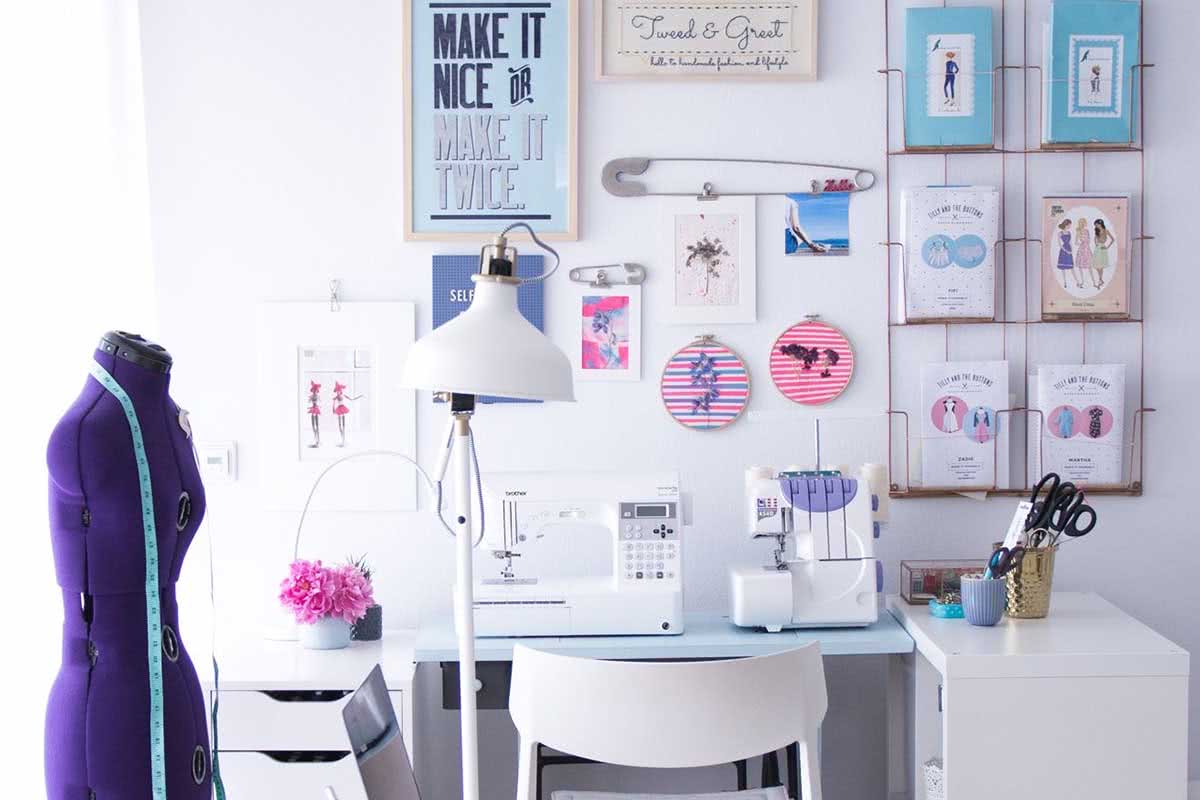 Atelier de Costura Como Montar, Dicas para Organizar e Fotos