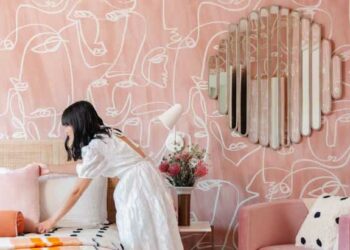Papel de parede para quarto feminino: 50 ideias para decorar