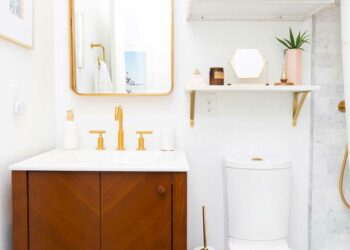 Banheiros simples e pequenos: 150 inspirações para decorar