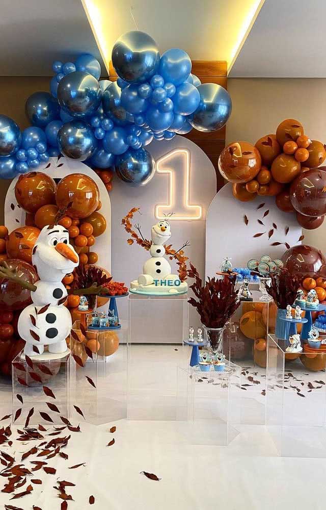 Decoração Festa Frozen