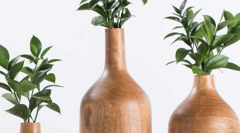 Vaso de madeira: como fazer, dicas e fotos para se inspirar