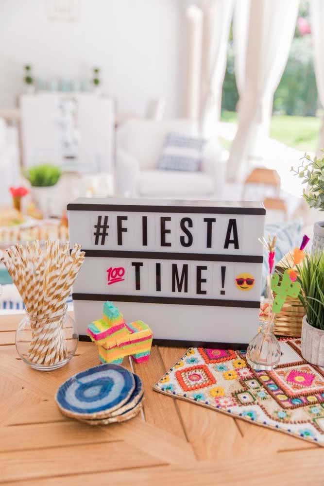 It's fiesta time!
