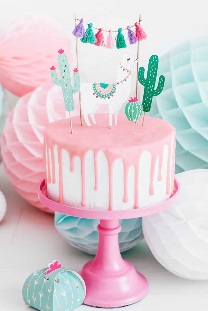 Topper de bolo personalizado com o tema da festa mexicana
