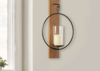 Arandela de madeira: como escolher, fazer e modelos incríveis