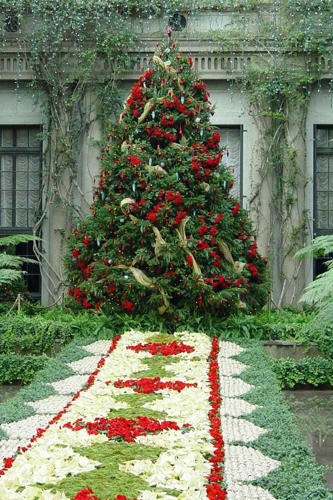 Decoração de Natal para jardim: Como fazer passo a passo e 50 Fotos Decoração de Natal para jardim: Como fazer passo a passo e 50 Fotos