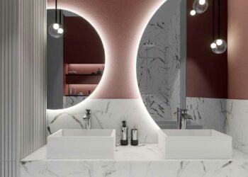 Espelho com LED: vantagens, como escolher, dicas e modelos inspiradores