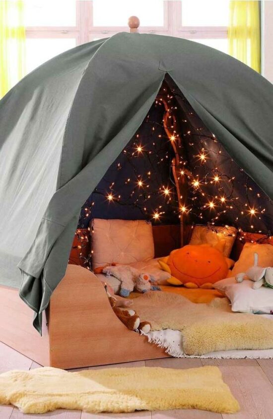 Cabaninha Infantil: 50 Ideias Incríveis e Como Fazer a sua Passo a Passo