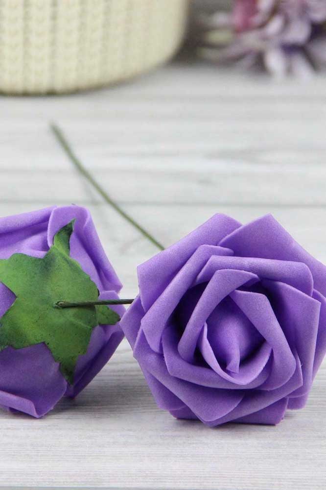 Flores de EVA: 78 Ideias, Moldes e Passo a Passo DIY