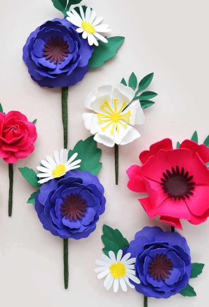 Flores de EVA: 78 Ideias, Moldes e Passo a Passo DIY