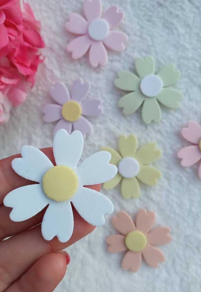 Flores de EVA: 78 Ideias, Moldes e Passo a Passo DIY