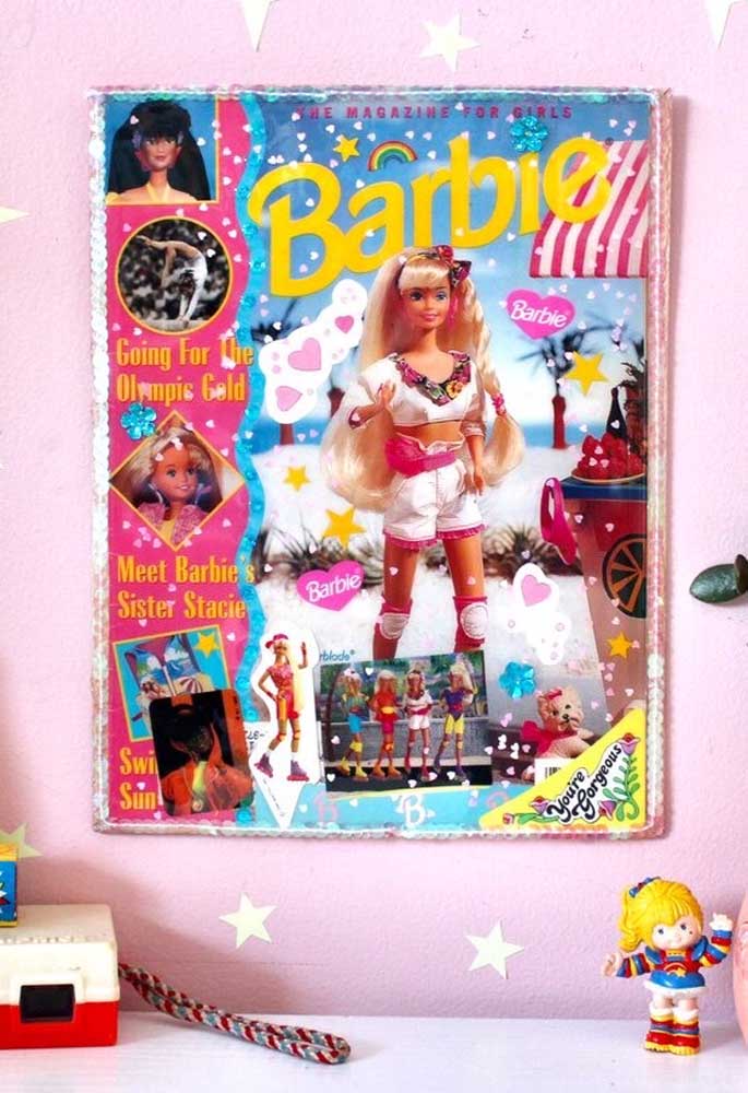 Quarto da Barbie Tumbrl: faça um mini quadro de referências da boneca