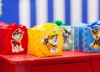 Lembrancinhas Patrulha Canina: como fazer passo a passo e 40 ideias