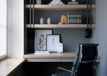 Escrivaninha com estante: 51 sugestões para decorar sua casa