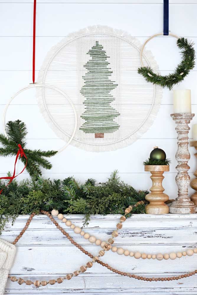 Decoração de Natal para Parede: 50 Ideias Incríveis e Passo a Passo Decoração de Natal para Parede: 50 Ideias Incríveis e Passo a Passo