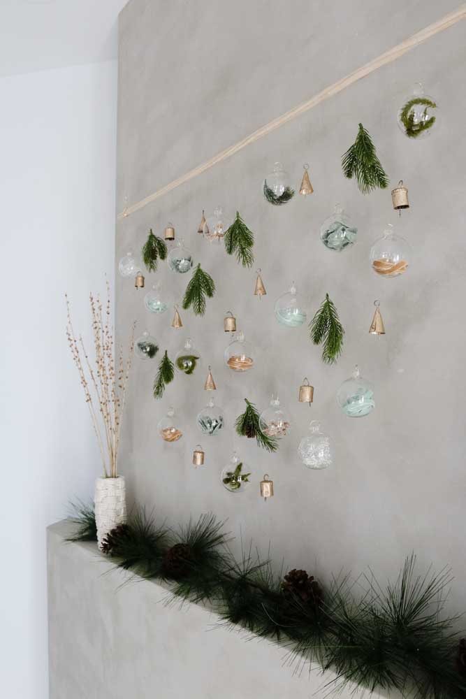 Decoração de Natal para Parede: 50 Ideias Incríveis e Passo a Passo Decoração de Natal para Parede: 50 Ideias Incríveis e Passo a Passo