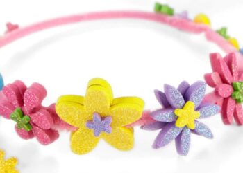 Flores de EVA: descubra 80 ideias, moldes e passo a passo fácil