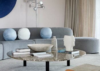 Sofá curvo: dicas para escolher o seu e 50 ideias de modelos