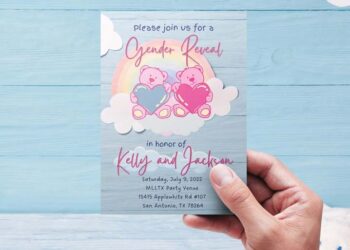 Convite de chá revelação: o que escrever e 50 ideias criativas