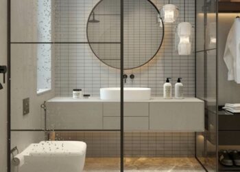 Banheiros planejados: 94 projetos inéditos para você se inspirar