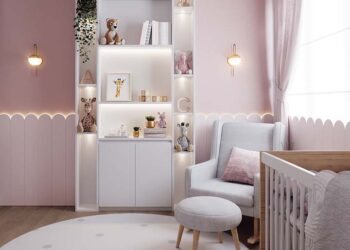 Quarto de bebê rosa: 60 inspirações incríveis para se apaixonar