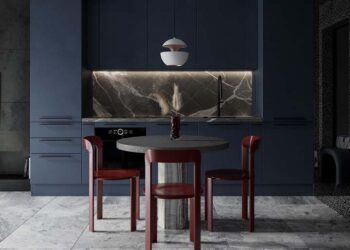 Armário de cozinha azul: dicas para combinar e 50 ideias incríveis